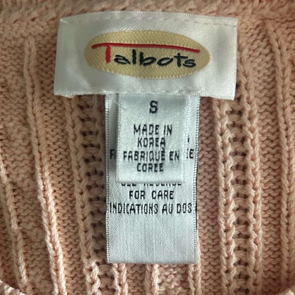 TALBOTS Sweater in PEACH - Picture 5 of 8
